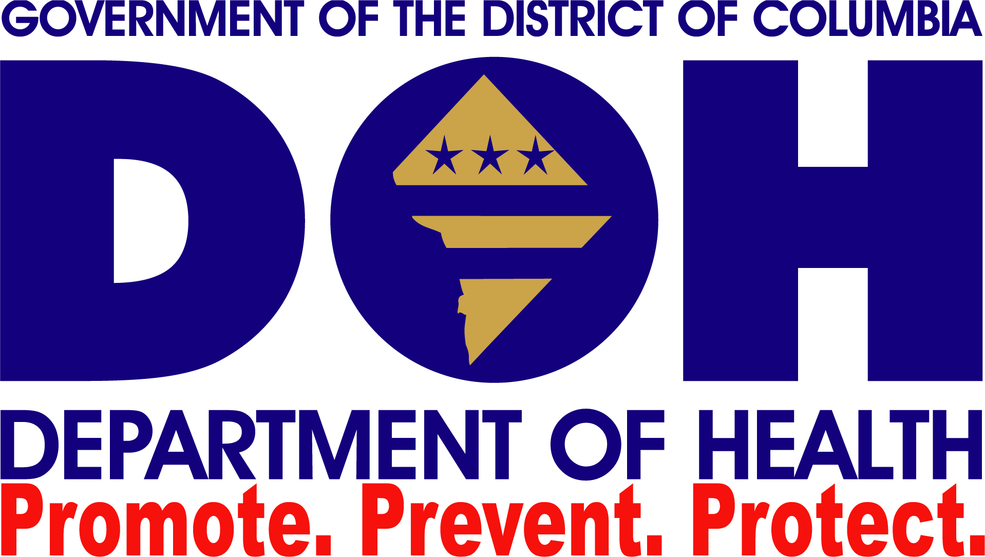 logo for DC Department of Health